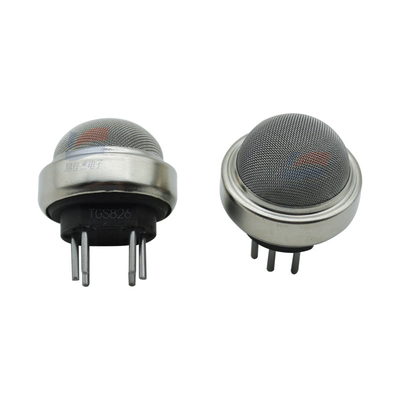 TGS826 Bộ cảm biến phát hiện khí amoniac NH3 Độ dẫn điện thấp với môi trường