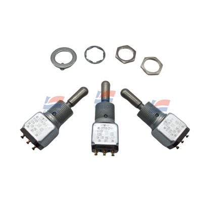 11TW1-7 Công tắc chuyển đổi ném đôi một cực đơn SPDT Không được chiếu sáng