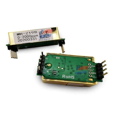 MH-Z19B Bộ cảm biến khí Carbon Dioxide Đầu ra PWM, Mô-đun cảm biến CO2 NDIR PIN Kết nối Tương tự