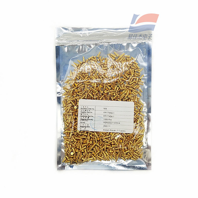 Đầu dò lò xo 1U" mạ vàng Pin liên hệ FP177454-1 Pogo Pin Spring Needle