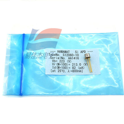 S12060-10 Near infrared Si APD Hệ số nhiệt độ thấp Loại APD cho dải tần 800nm
