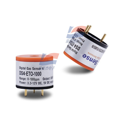 Bộ cảm biến phát hiện khí điện hóa học tiên tiến DS4-ETO 3.3 đến 12V DC điện áp hoạt động