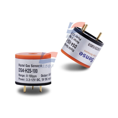 DS4-H2S Cảm biến khí kỹ thuật số thông minh Solid Polymer Electrochemical Three Electrodes