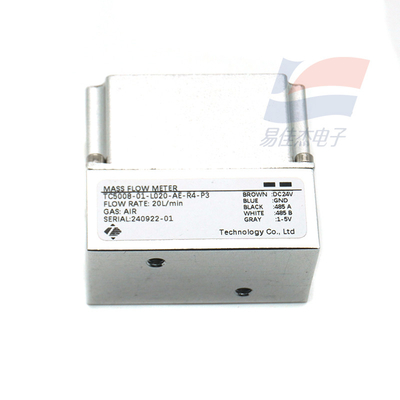 Phạm vi nhiệt độ cảm biến dòng chảy công nghiệp -20 °C đến 70 °C cho kiểm soát tăng cường Microflow Gas Mass Flowmeter TC5008-01-L020-AE-R4-P3