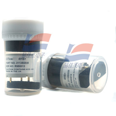 YJJ 4HS+ 2112B2025 Cảm biến khí H2S điện hóa 0-100ppm cho máy dò khí di động thay thế