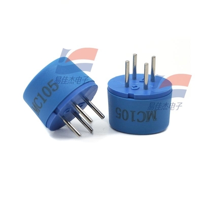 MC105 cảm biến khí dễ cháy xúc tác áp dụng nguyên tắc đốt xúc tác và hai cánh tay của nó của cầu điện bao gồm một yếu tố thử nghiệm và một yếu tố bù đắp