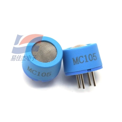 MC105 cảm biến khí dễ cháy xúc tác áp dụng nguyên tắc đốt xúc tác và hai cánh tay của nó của cầu điện bao gồm một yếu tố thử nghiệm và một yếu tố bù đắp
