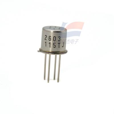 Cảm biến khí TGS2603-B00 Tiêu thụ năng lượng thấp Nhạy cảm cao đối với các loại amine và khí mùi lưu huỳnh để phát hiện mùi và chất gây ô nhiễm không khí