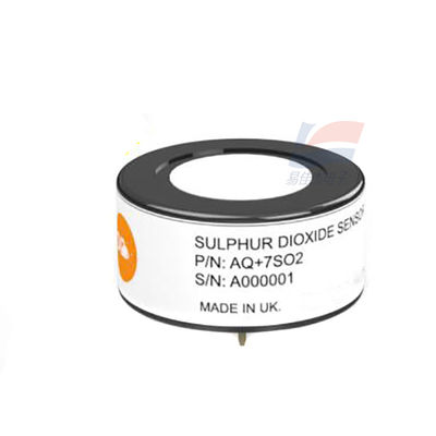 AQ 7SO2 Bộ cảm biến Sulfur Dioxide SO2 400 ± 100 nA / ppm Tín hiệu đầu ra tuyến tính