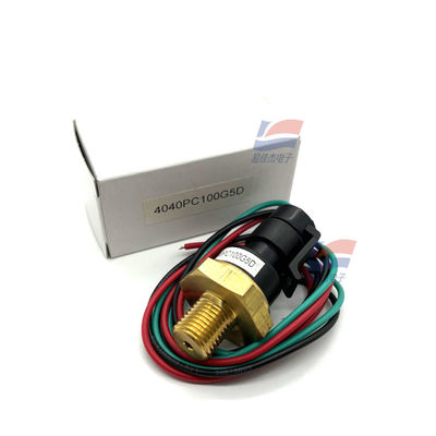YJJ 4040PC100G5D 0-100psi Thép không gỉ Trigger Interface Pressure Sensor 5VDC Điện -45C đến 125C