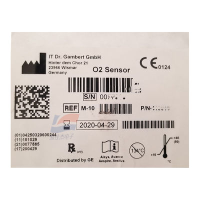 YJJ M-10 cảm biến oxy y tế được sử dụng cho thuốc gây mê