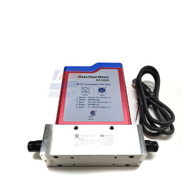 MF5006-N2M-e-0.5-50-15-AB-D-A Máy đo lưu lượng khối lượng khí nhiệt MEMS chính xác cao để theo dõi lưu lượng thời gian thực