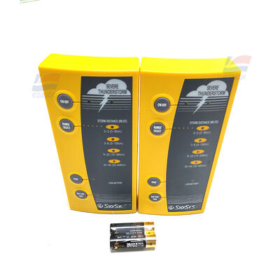 P5-3 Máy phát hiện sét cầm tay chính xác cao Đảm bảo an toàn hoạt động ngoài trời Giám sát sự kiện thể thao & an ninh địa điểm
