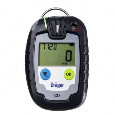 YJJ Pac 6500 Máy dò khí đơn Bluetooth CO H2S SO2 O2 Máy theo dõi khí cá nhân IP68
